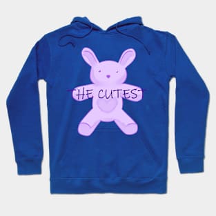 The cutest bunny purple Hoodie